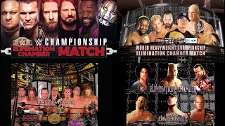 Ranking the Elimination Chamber Matches [upl. by Elvis]