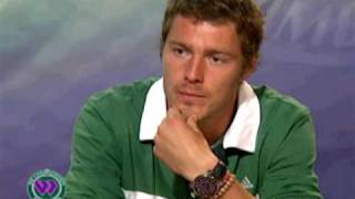 Marat Safins interview after beating Novak Djokovic [upl. by Nicoline]