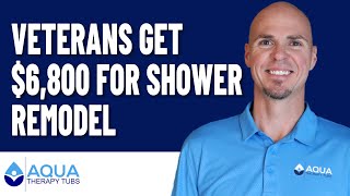 Veterans Get 6800 For Bathroom Shower Remodel [upl. by Reinhardt]