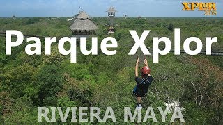 Qué hacer en Xplor y Xplor Fuego  Riviera Maya [upl. by Tenn]