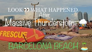 BARCELONA BEACH Platja de Sant Sebastian [upl. by Aicened]