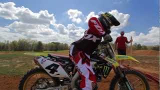 Ricky Carmichael Motocross Riding Tips 1 Starts [upl. by Ecirtaeb]