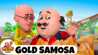 Gold Samosa  Comedy Funny Cartoon  मोटू पतलू  Full Ep 59  Motu Patlu Show 2024 [upl. by Roobbie436]