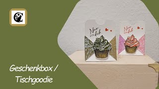 Geschenkbox  Tischgoodie  StampinUp [upl. by Akierdna831]