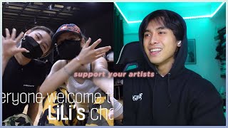 LILIs FILM LiLis World  EP4 DANCE PRACTICE REACTION  support your artists  Joshua Decena [upl. by Dihaz]