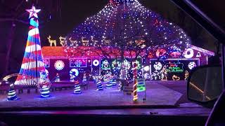 Springfield MO Christmas Light Show [upl. by Enerahs]