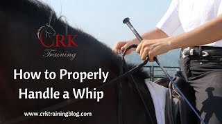 Holding and Switching Your Whip While Riding [upl. by Urquhart]