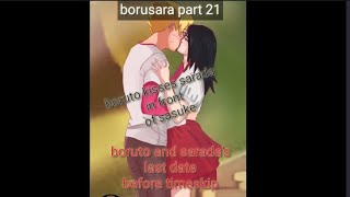 borusara texting story part 21  boruto leaves with sasuke  timeskip soon  🥳✌️🔥🤯 [upl. by Kennith]