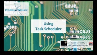 Using Windows Task Scheduler  CompTIA A 220802 14 [upl. by Ahsyek]