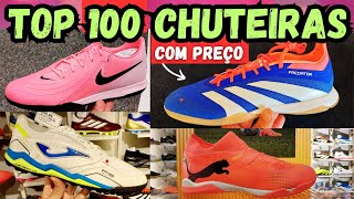 NOVAS CHUTEIRAS FUTSAL CAMPO E SOCIETY 2024 LOJAS NIKE ADIDAS E CENTAURO‼ SERÁ QUE TEM PROMOÇÃO❓👀🙏 [upl. by Erik581]