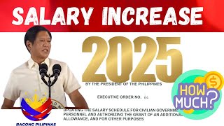 Salary Increase sa 2025 Second TrancheMalapit na Abangan [upl. by Nnylanna]