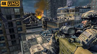 Scorched Earth  Germany War  Ultra High Graphics Gameplay 4K60FPS UHD Call Of Duty MW3 [upl. by Shedd538]