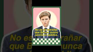 No es de extrañar que Barron nunca sonría en públicoforyou usa celebrity fyp [upl. by Akehsar]