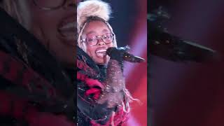 woodpecker CRUSHES “holding out for a hero” UNMASKED 🔥 themaskedsinger [upl. by Naji103]