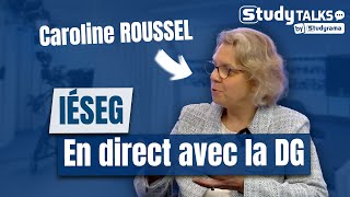 IESEG  entretien avec Caroline Roussel DG de lécole [upl. by Yelnek931]