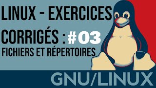 Exercice Corrige en Linux  03 Fichiers et Répertoires SUJET 11 [upl. by Garfinkel63]