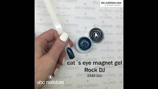 abc nailstore cats eye magnet gel polish Rock DJ 2342101 [upl. by Grani]