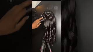 Its satisfied to comb out the curlsnadulahair haircomb wavyhair bodywavehair lacewigs fyp [upl. by Raynor813]