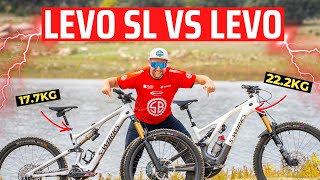 The Ultimate Battle Specialized Levo vs Levo Sl  Power or Playful [upl. by Sugden826]