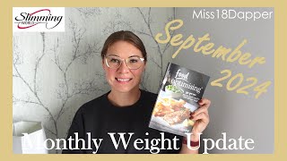 September Weight Loss Update  Light Bulb Moment  Slimming World  Miss18Dapper  2024 [upl. by Arad]