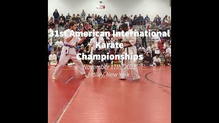 31st American International Karate Championships [upl. by Mercedes]