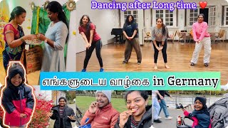 Gemanyதீபாவளி Dance Practice😃Grocery shopping  Mom’s Routine Life🤩 Golu Visit😍tamil [upl. by Ecire]