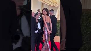 Zendaya STUNS On Oscar Awards Red Carpet 🔥zendaya oscars [upl. by Attolrac]