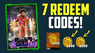 NEW UPDATE NBA 2K MOBILE REDEEM CODES IN 2024 NBA 2K MOBILE REDEEM CODES [upl. by Labotsirc365]