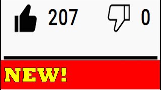 Youtubes NEW LikeDislike Button UI Update [upl. by Cartie159]
