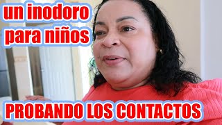 VAMOS A MI CITA  USANDO LOS CONTACTOS  BUSCANDO UN INODORO A LA REINA [upl. by Ettesil802]