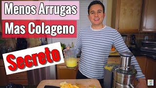 JUGO PARA LA PIEL  ARRUGAS  BELLEZA  COLAGENO con Vitamina C y MSM [upl. by Ydnir140]