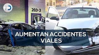 Aumentan accidentes pese a que fue asueto [upl. by Assina]