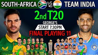 India Vs South Africa 2nd T20 Match 2024  Details amp Playing 11  Ind Vs SA 2nd T20 2024 Preview [upl. by Tiny]