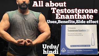 Testosterone Enanthate Uses  Side effects  Benefits UrduHindi [upl. by Suzi]