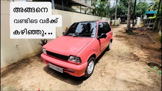 Maruti 800 restoration Malayalam  painting Adilclassyvlogs  youtubevideo youtubeviews [upl. by Zachary]