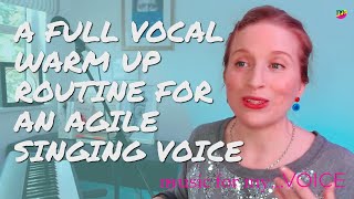 A vocal warm up routine that will make your voice super agile  MusicForMy VOICE [upl. by Telracs850]