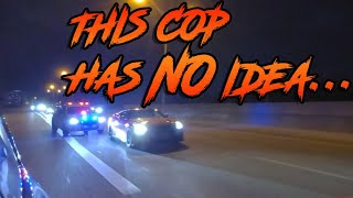 Street Racers vs COPS Crazy CHASES  HUGE Crashes and Close Calls  ILLEGAL Street Racers 34 [upl. by Ainafets]