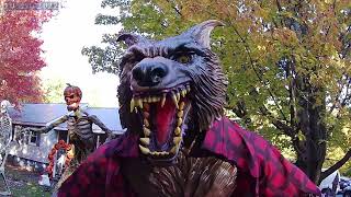 Home Depot Home Accents Holiday 95 Animated Immortal Werewolf [upl. by Ornas]