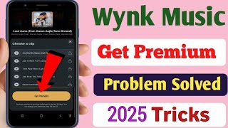 Wynk music get premium lock kaise hataye  Wynk music lock kaise hataye  Wynk music problem [upl. by Aifoz329]