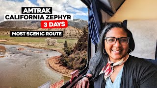 Amtrak California Zephyr 3 Days on the Most Scenic Route In America [upl. by Allecram792]