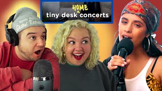 Camila Cabello Tiny Desk Home Concert  COUPLE REACTION VIDEO [upl. by Nich]