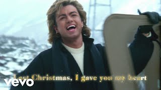 Wham  Last Christmas Official Karaoke Video [upl. by Knowles946]