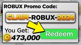 This SECRET Promo Code Gives FREE ROBUX 2024 [upl. by Koosis]