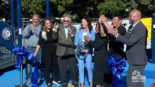 Assemblywoman Petrie Norris Celebrates Sweet Shade Universal Playground Grand Opening [upl. by Farlee494]