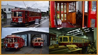 Scenes from the Auckland Dockline Tram ft rare depot shunts  21072024 HD [upl. by Eatnuahc]