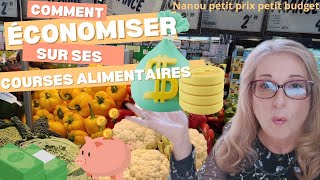 Comment économiser sur ses courses alimentaires  Conseils en 18 points [upl. by Ykvir389]