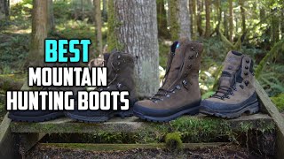 Best Mountain Hunting Boots in 2022  Top 5 Review  Insulated Waterproof Mens Hunting Boots [upl. by Ainevuol136]