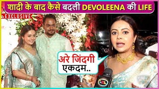 Devoleena Bhattacharjee EPIC Reaction On Life After Marriage Give Tips To Arti Says Shaadi Se [upl. by Netsew]