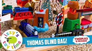 THOMAS TRAIN GRAB BAG WITH MORGANS MINE Thomas and Friends with Brio  Fun Toy Trains [upl. by Casavant434]