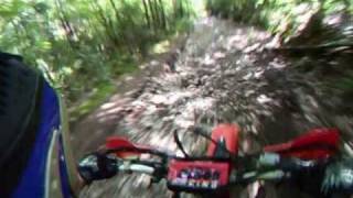 KTM 525 XCW 2007 Single Track [upl. by Ladnik]